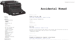 Desktop Screenshot of accidentalnomad.com